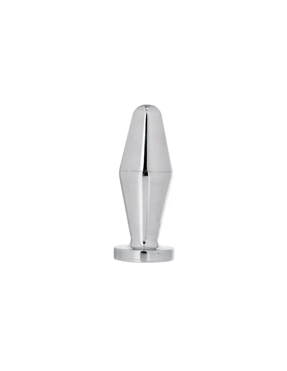 Cuneo anale in acciaio heavy metal, 10 cm