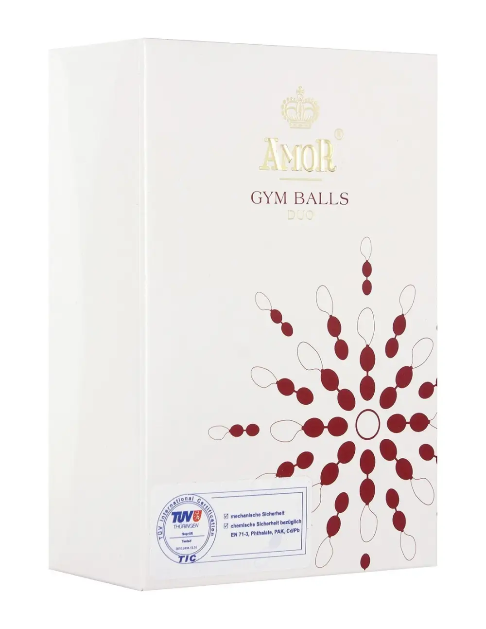 Palline del piacere amor gym balls duo rosablu, foto 2
