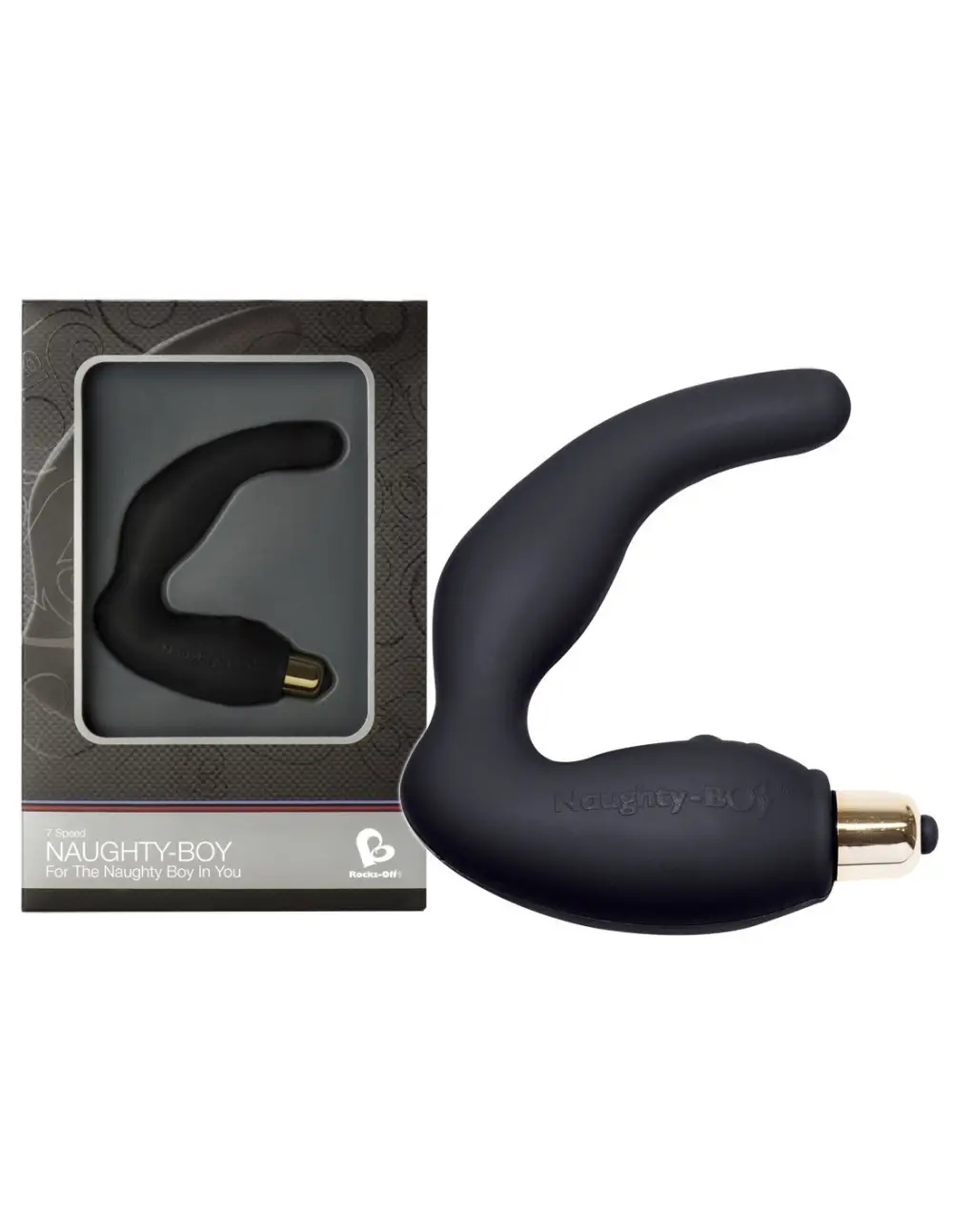Stimolatore vibrante prostata e perineo naughty-boy