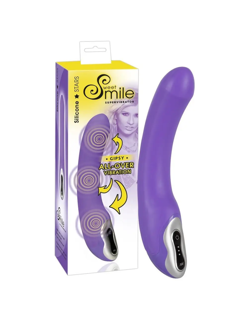 Vibratore doppio motore gipsy viola