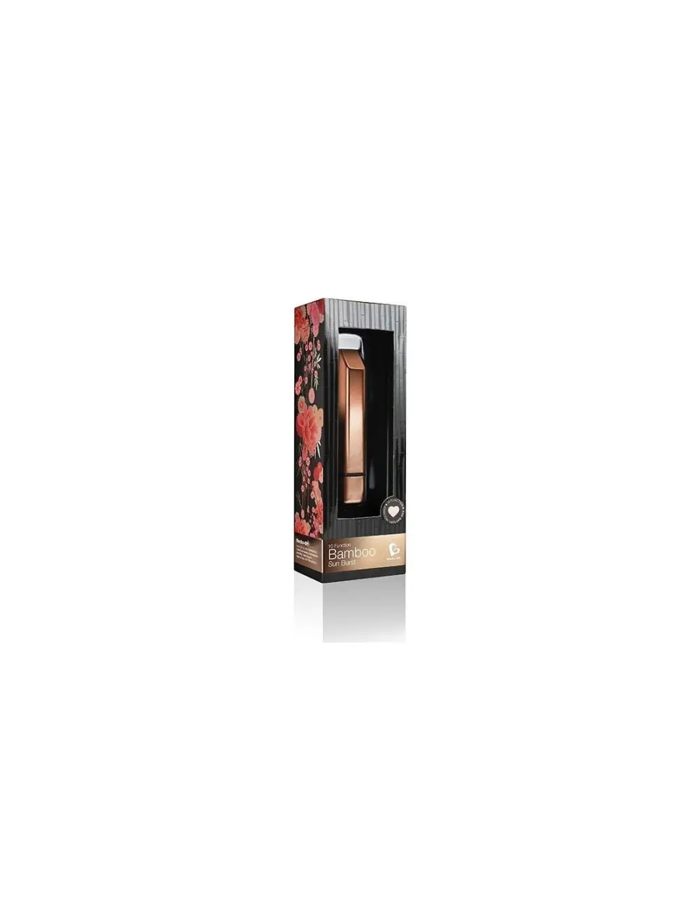 Vibratore, Rocks-Off bala bamboo vibrating bullet pinkgold, foto 2