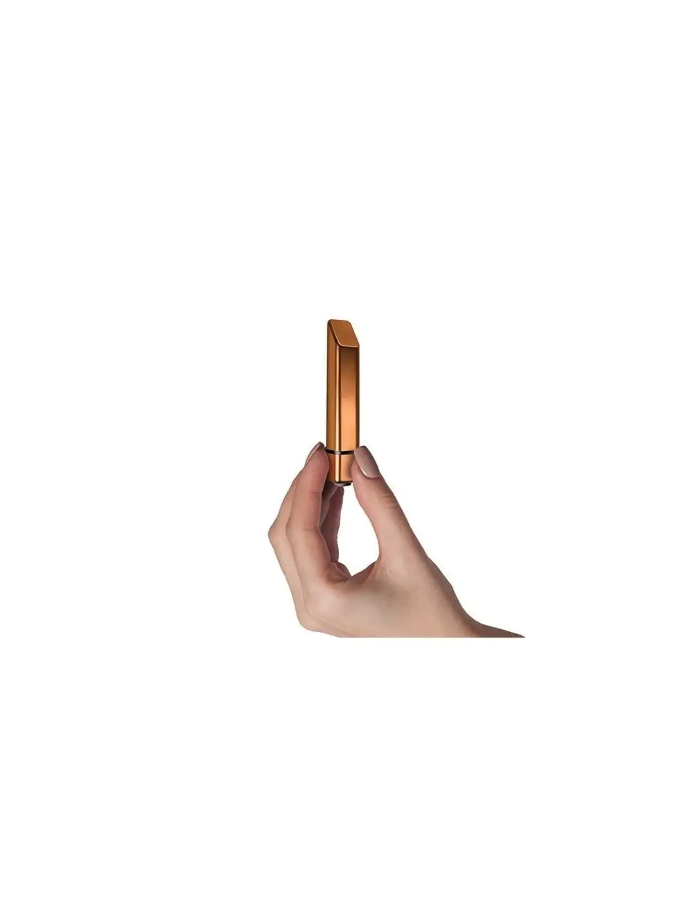 Vibratore, Rocks-Off bala bamboo vibrating bullet pinkgold, foto 3