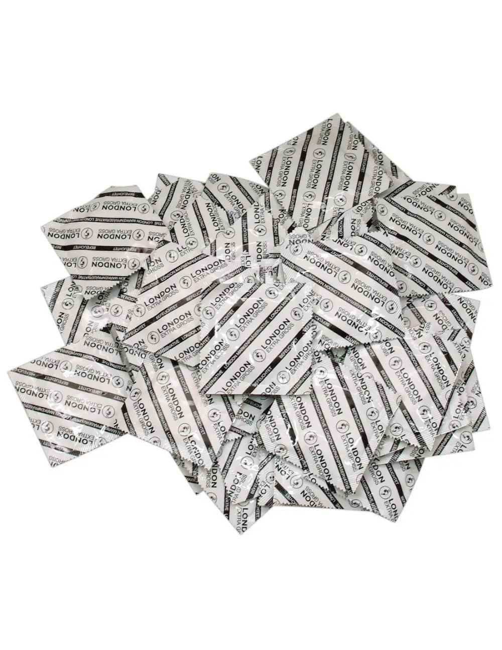 Profilattici london extra gross 100 pezzi