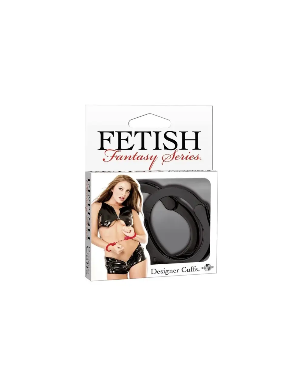 Manette in metallo Fetish Fantasy Designer Cuffs nero