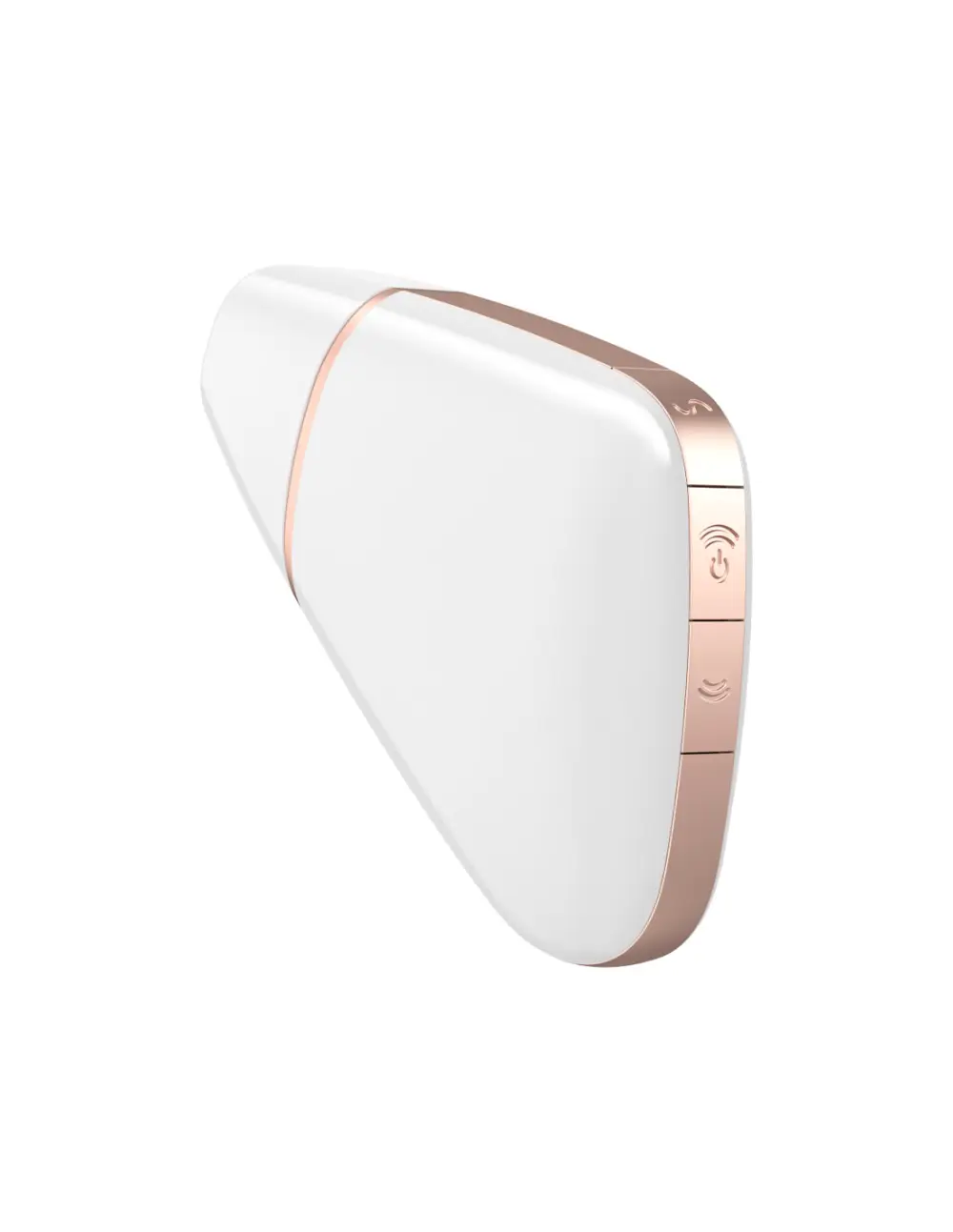 Stimolatore clitoride, Satisfyer connect, love triangle, white Gold, foto 3