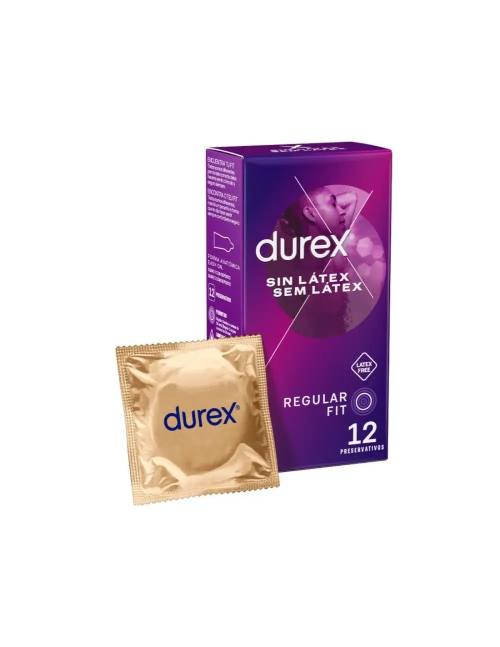 Durex, preservativi senza lattice 12 unità