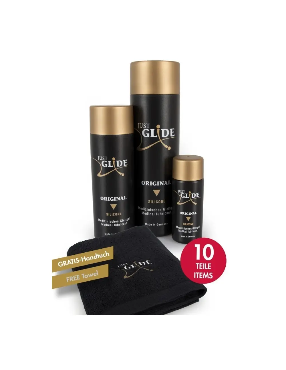 Set Regalo, Just Glide, Silicone