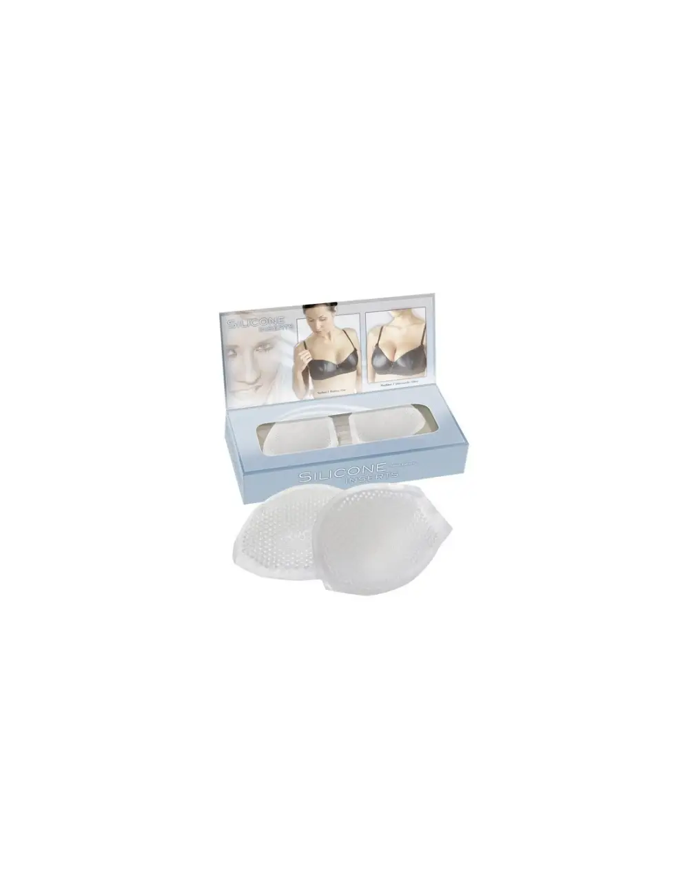 Imbottitura seno in silicone trasparente pads