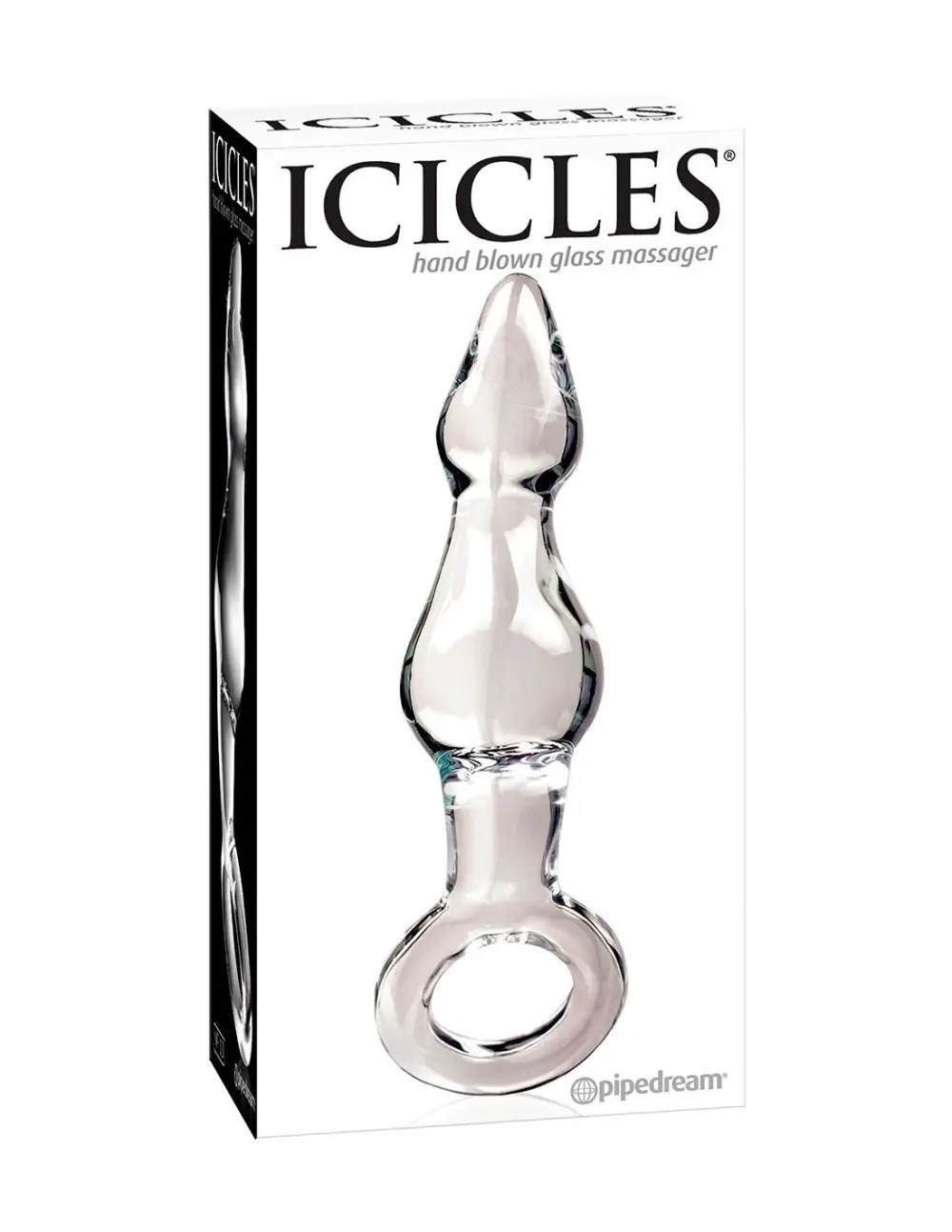 Cuneo anale in vetro Pipedream Icicles no. 13, foto 2
